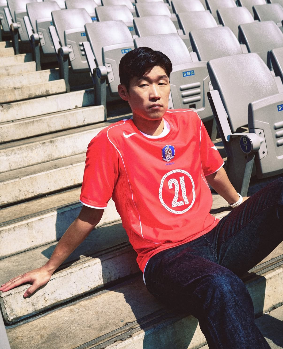 Camiseta Retro de Corea 2004