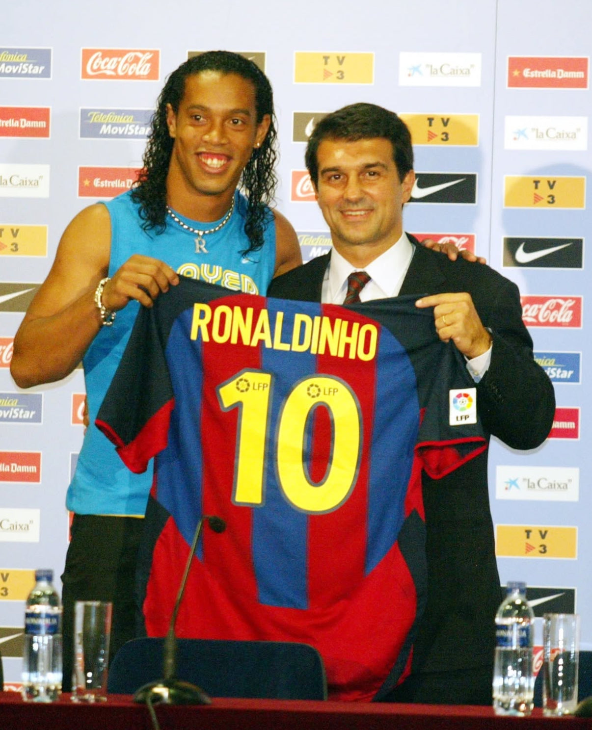 FC Barcellona Maglia Retro 2003-2004