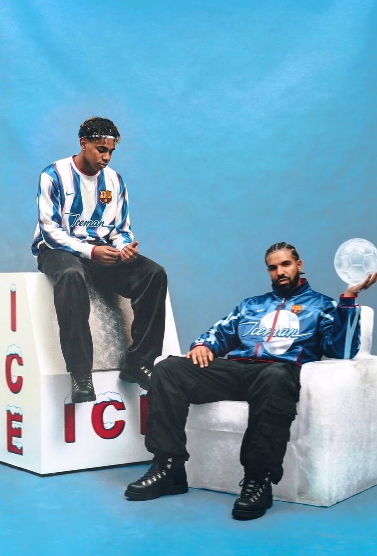 FC Barcelona ICEMAN Drake Sonderedition Trikot