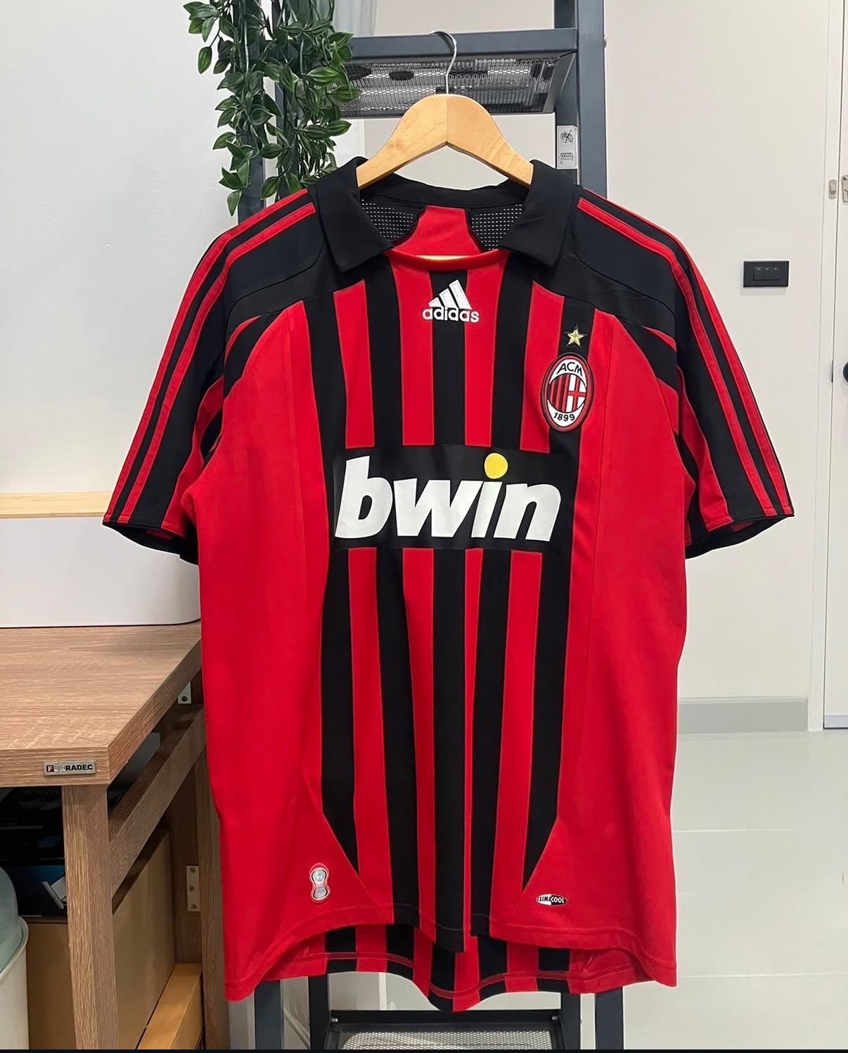 AC Milan Heim Retro-Trikot 2007/2008 Heim