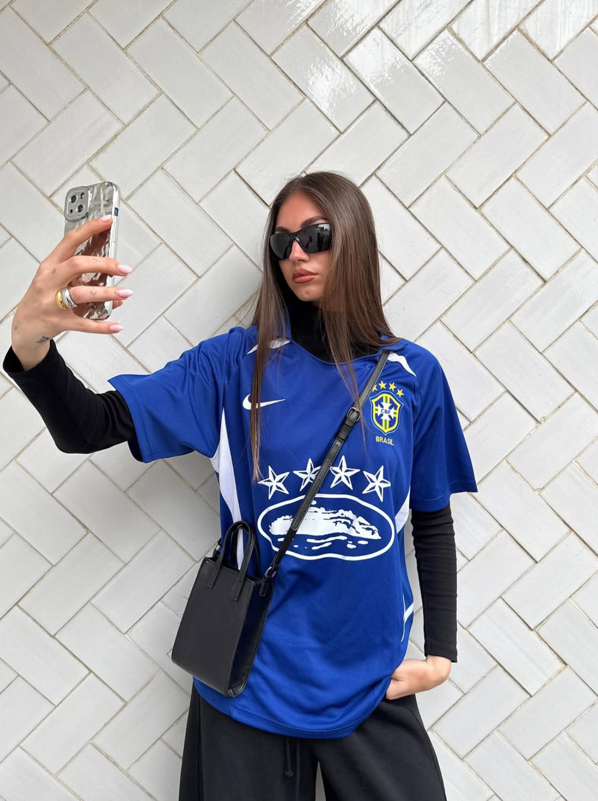 Maglia Design Esclusivo Brasile Corteiz