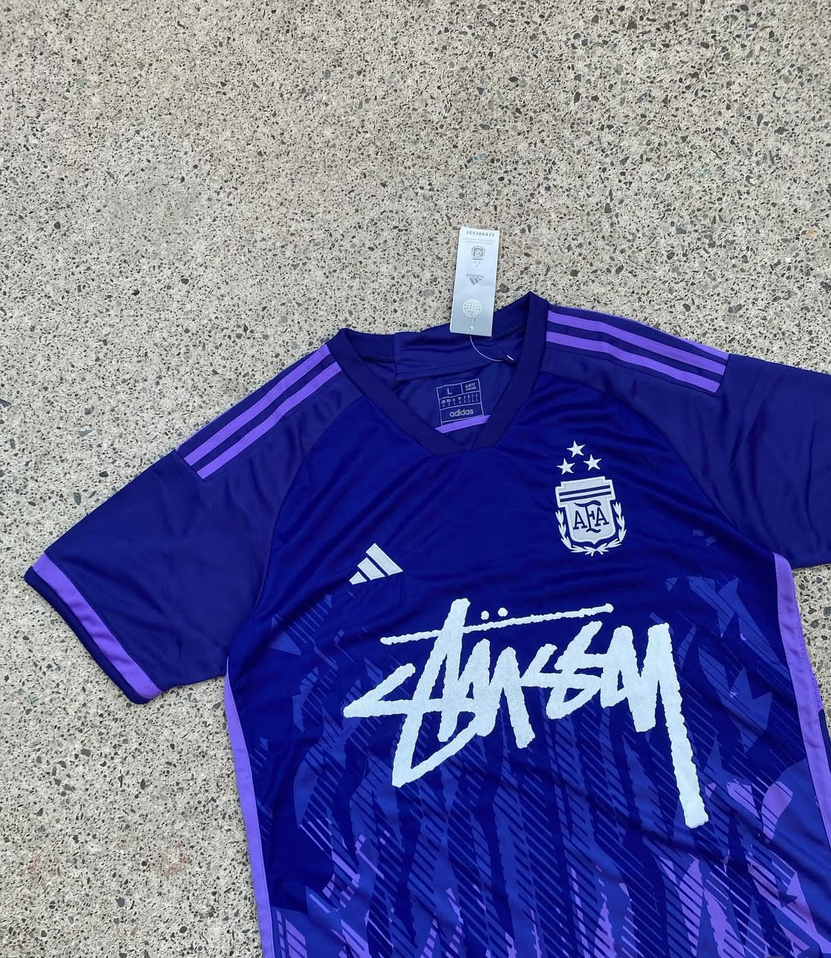 Argentinien Stussy Sonderedition Trikot
