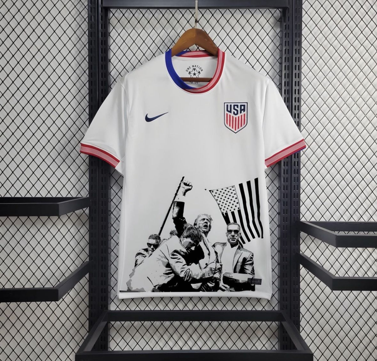 Kit da calcio edizione speciale Donald Trump USA