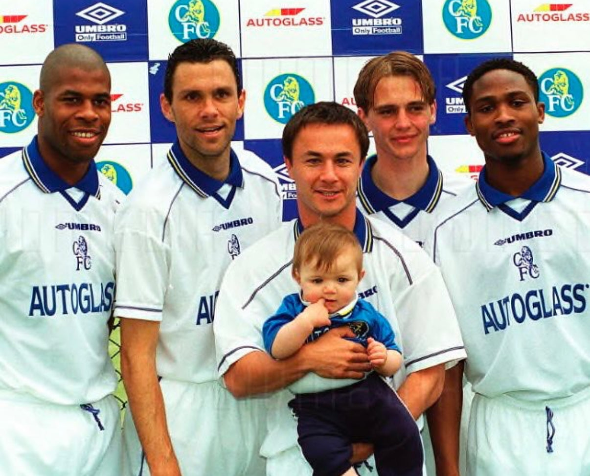 Maglia Away Bianca Retro Chelsea 1998/2000