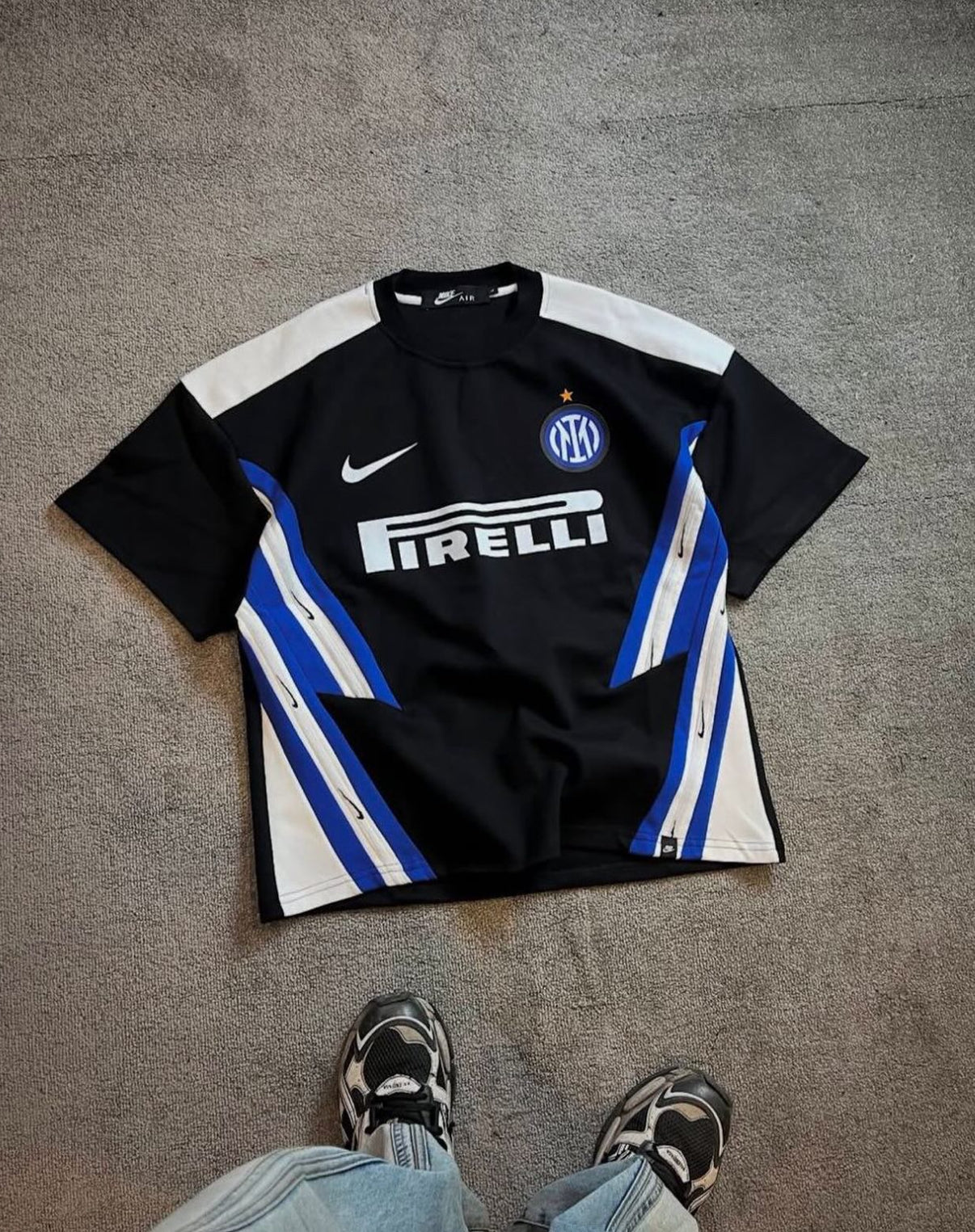 Inter Mailand 2025/2026 Schwarzes Trainingsshirt