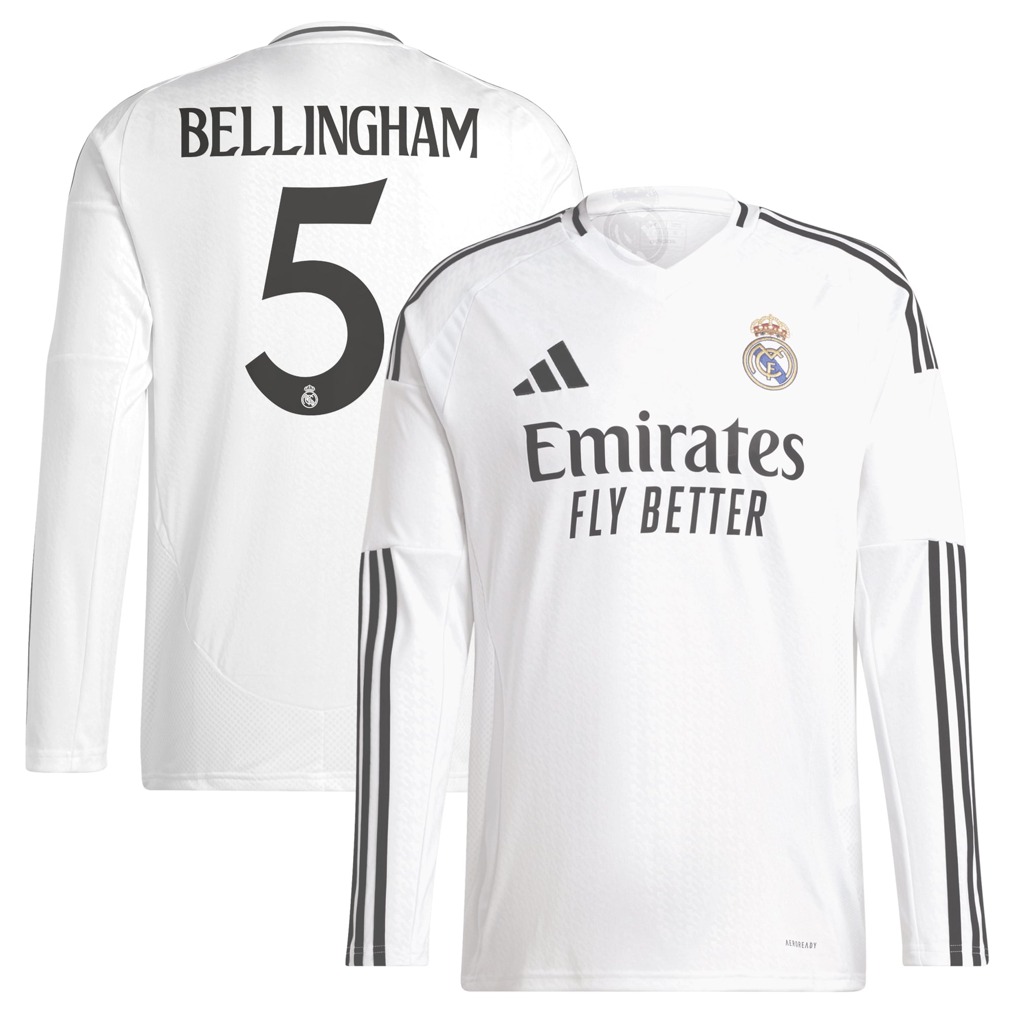 Kit manica lunga Real Madrid 2024/25