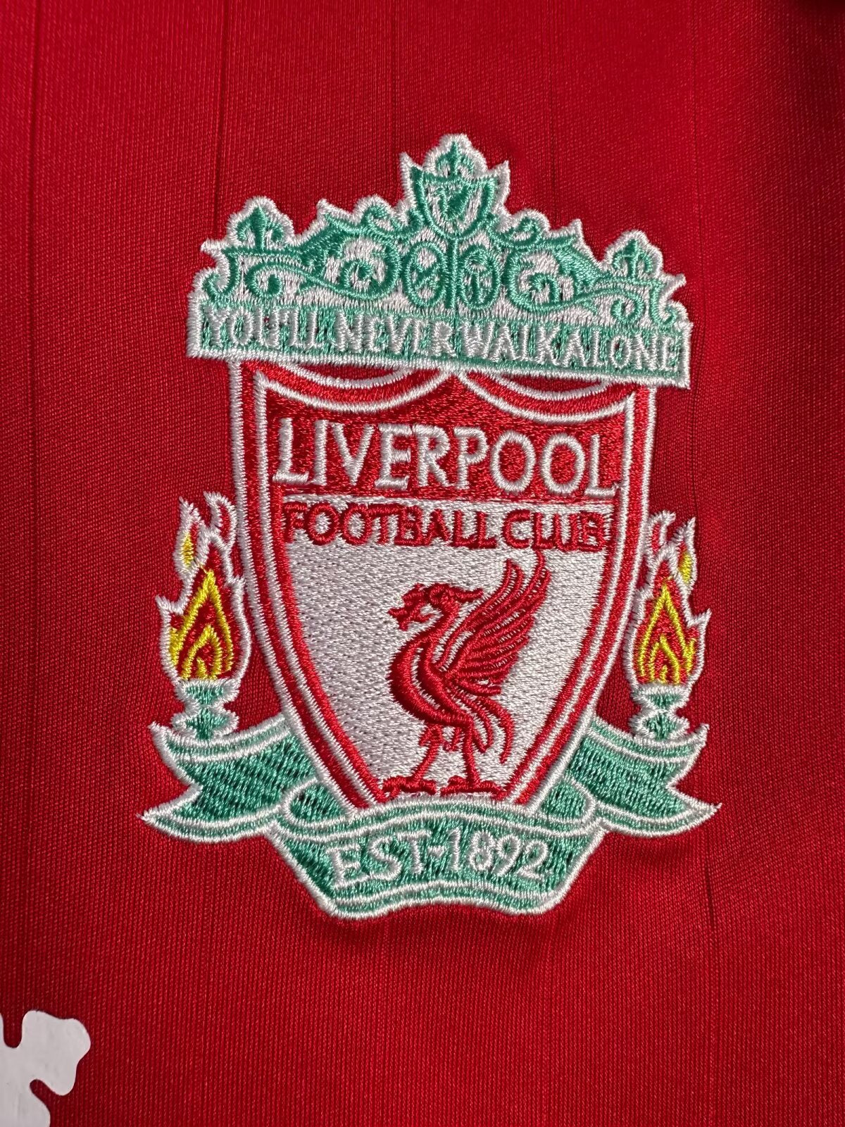 Liverpool 2006-2008 Langarm Heim Retro Trikot