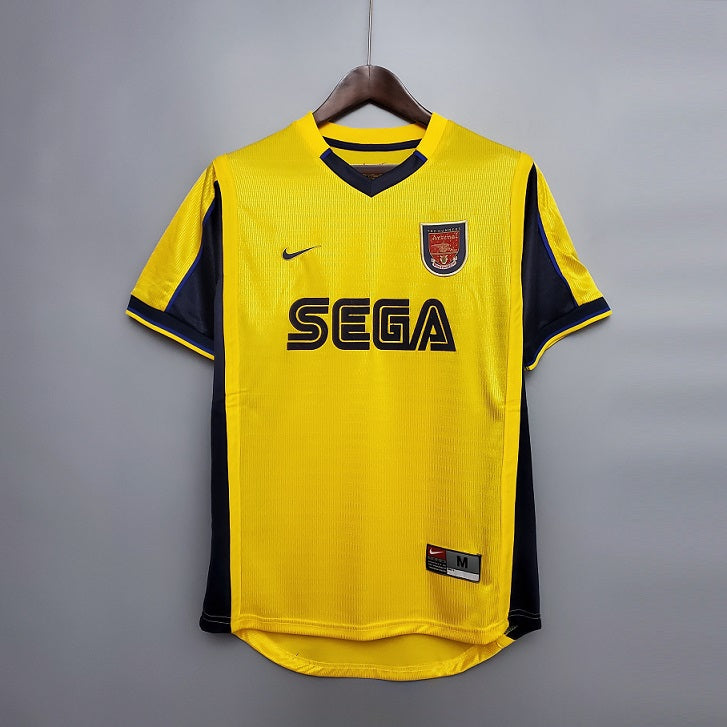 Maglia trasferta Arsenal retro vintage 1999/2000