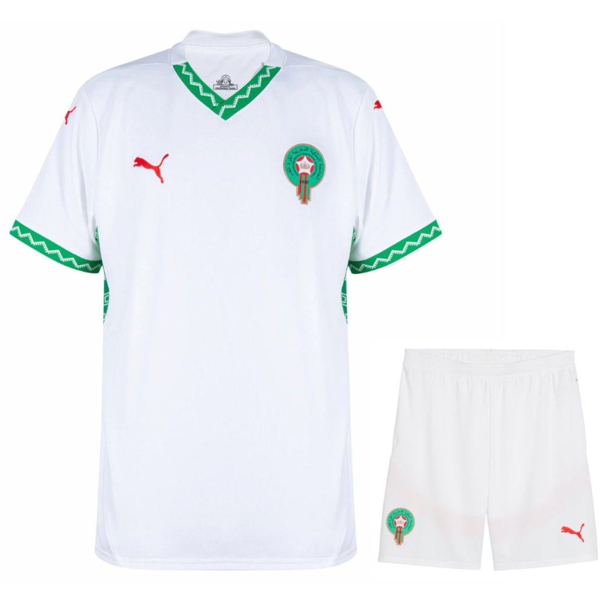 Maglia trasferta Marocco 2025 per bambini