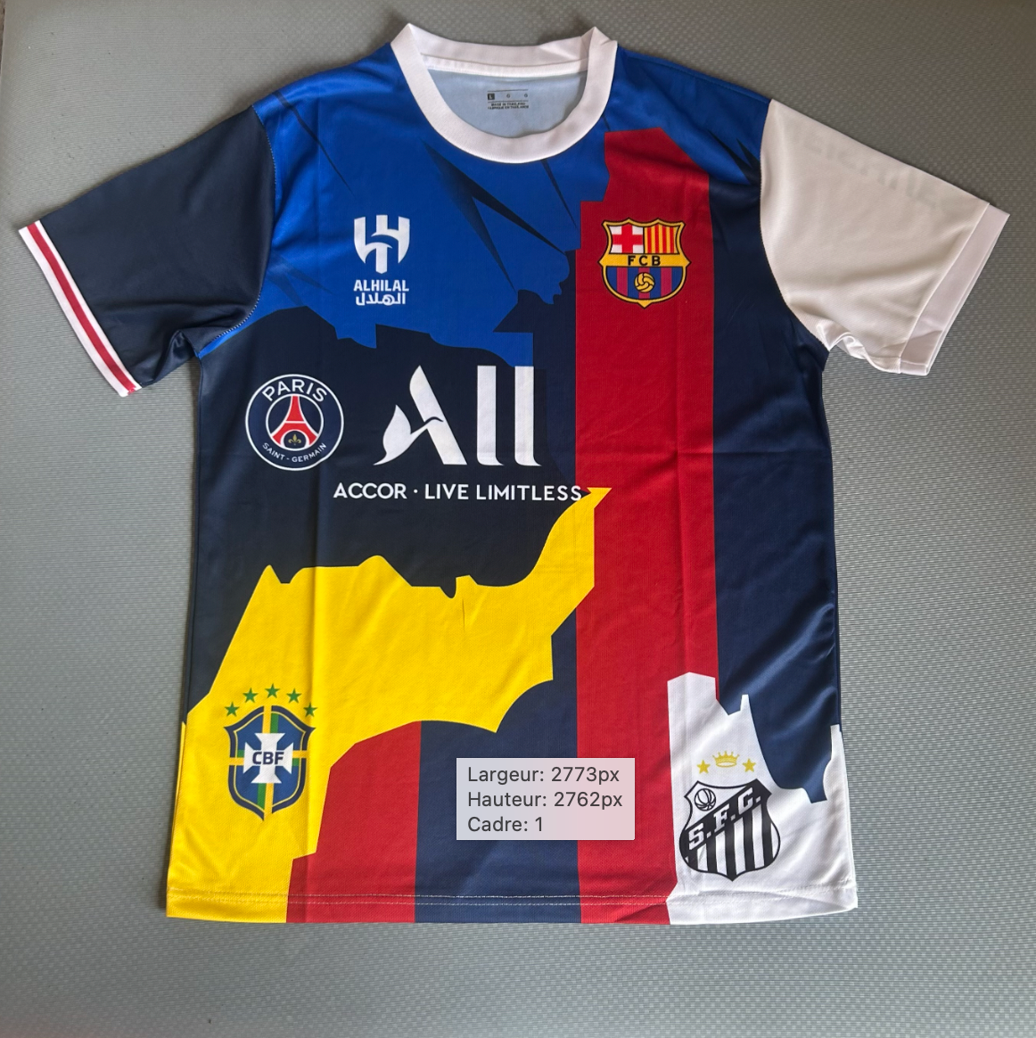 Neymar Alle Teams Trikot