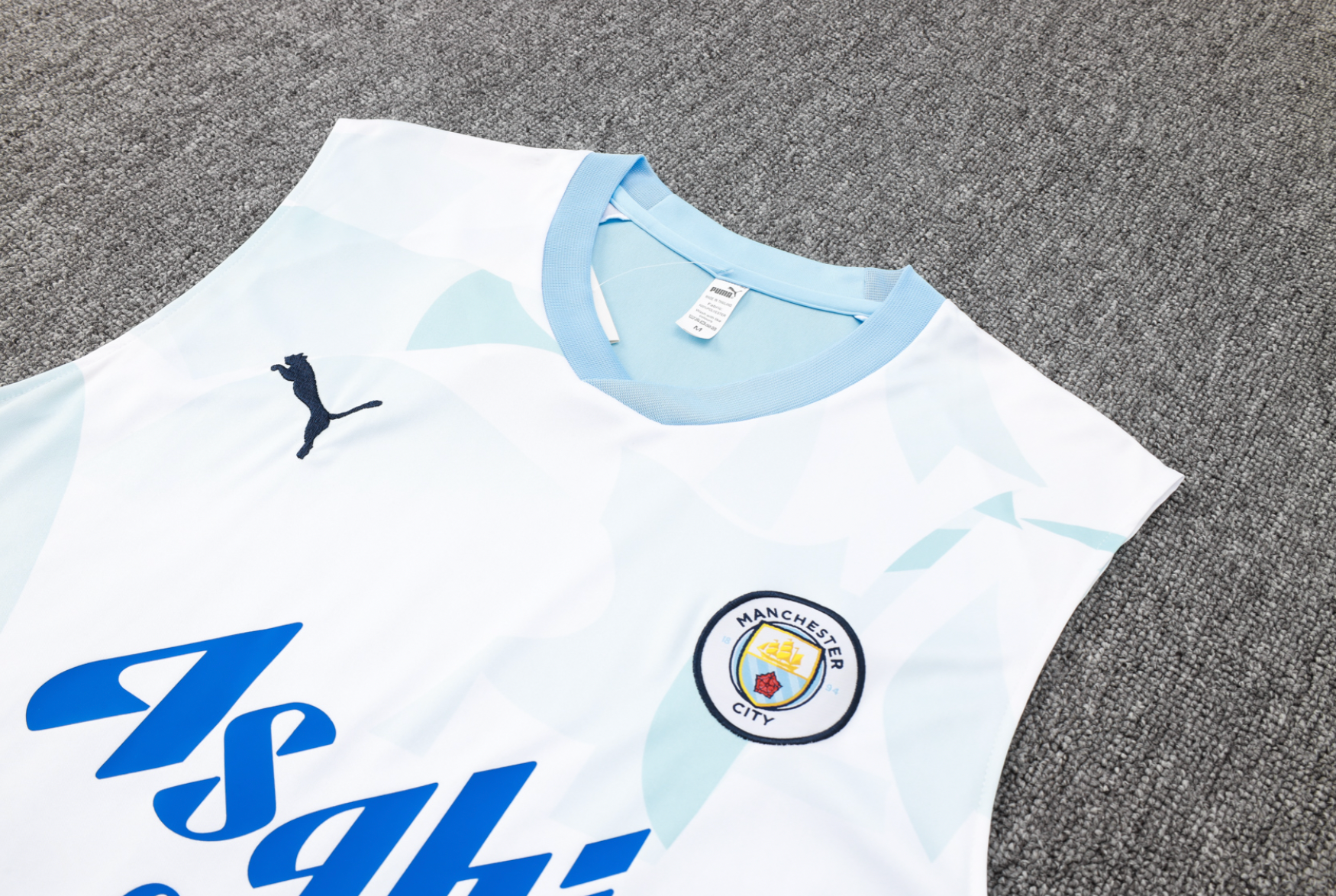 Manchester City Ärmelloses Trainingsset