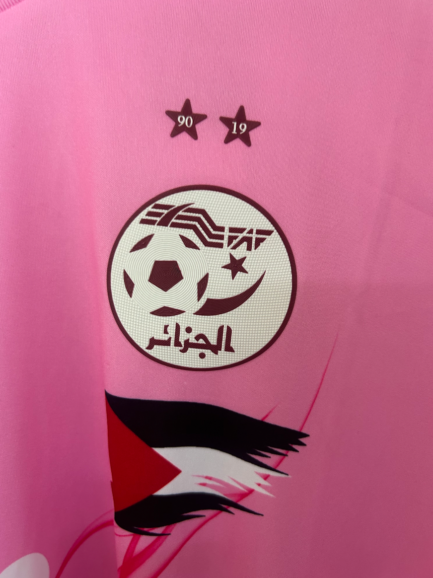 Algerien Palästina Pink Spezialedition Trikot 25/26