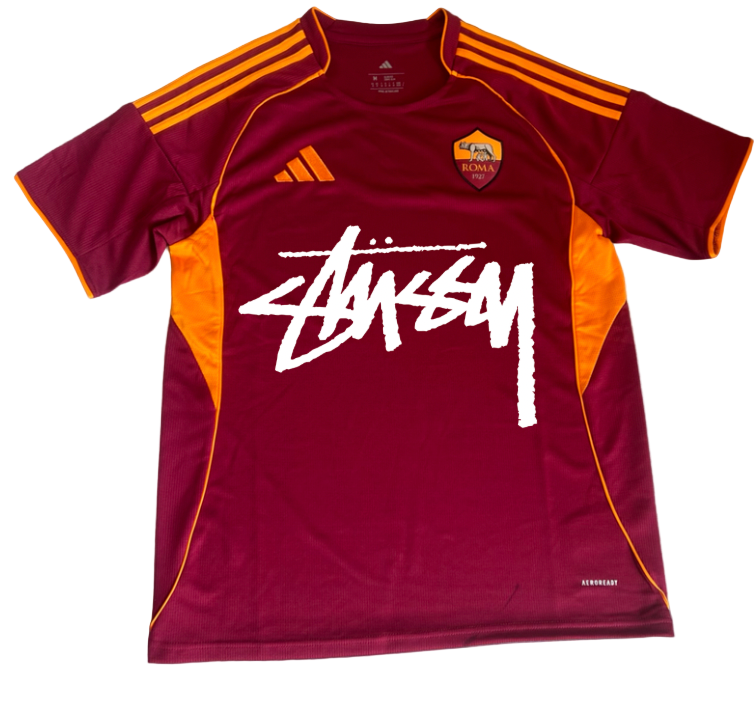 AS Rom x Stussy Sonderedition Trikot 2026