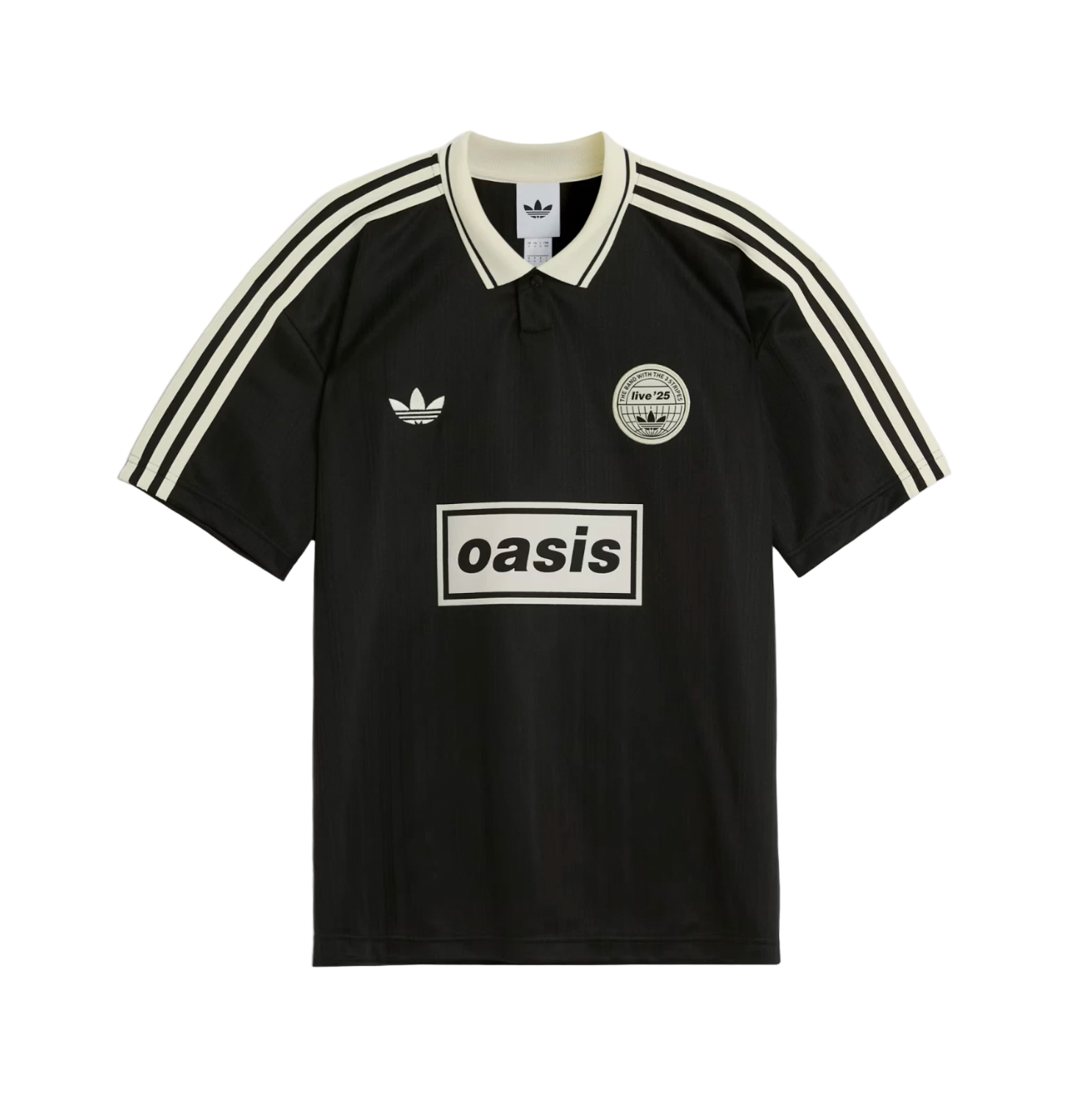 Maglia Oasis x Adidas nera