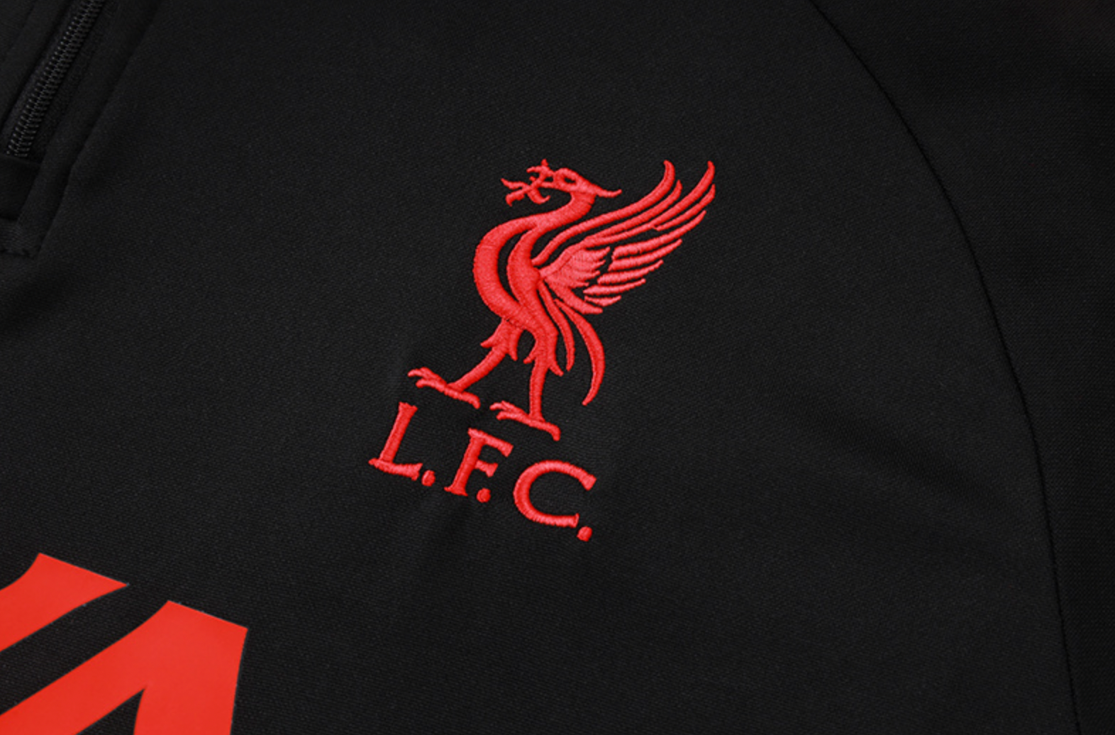 Liverpool 2025/2026 Schwarzer Trainingsanzug