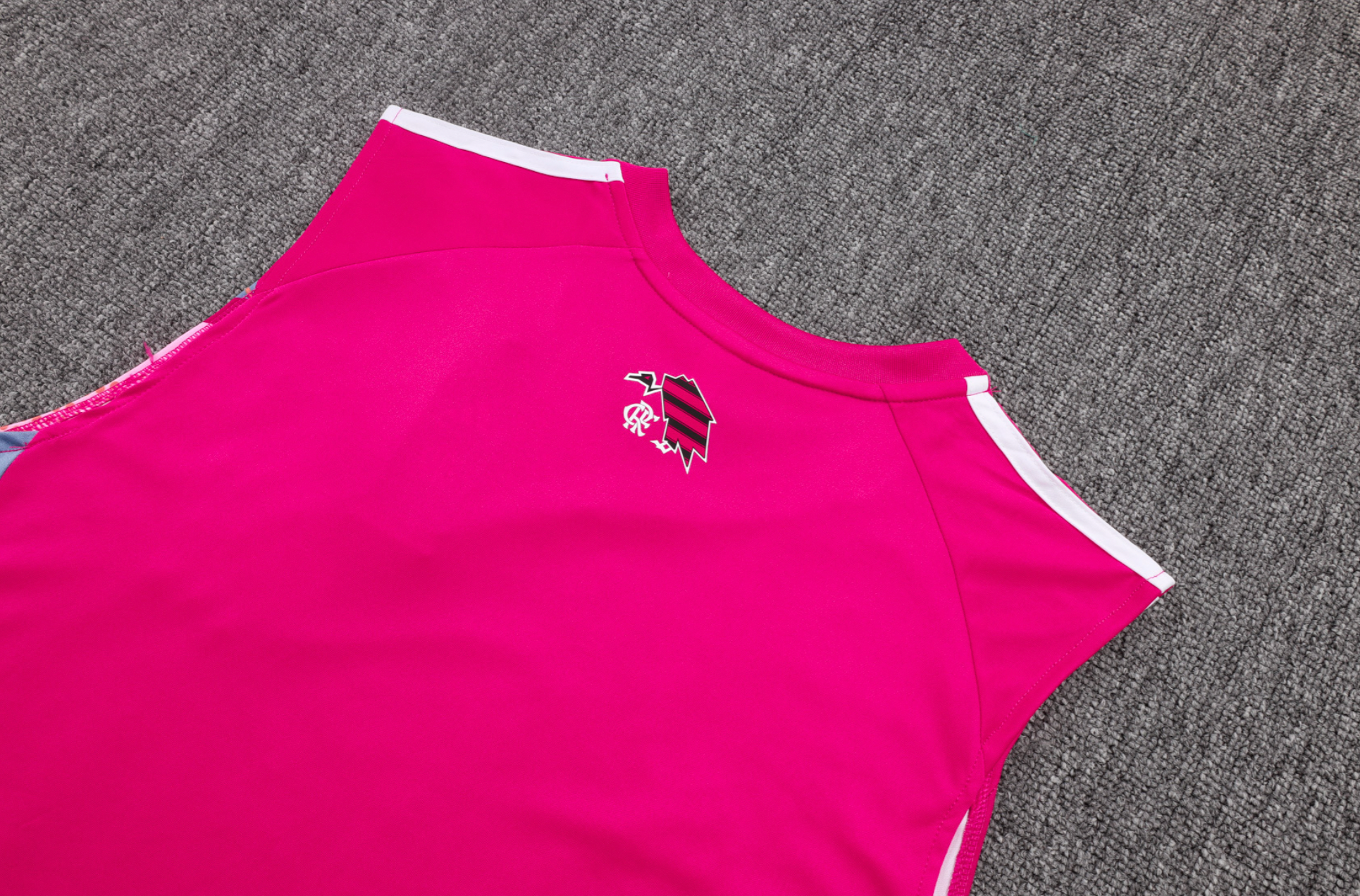 Set da allenamento senza maniche rosa Flamengo 2025/2026