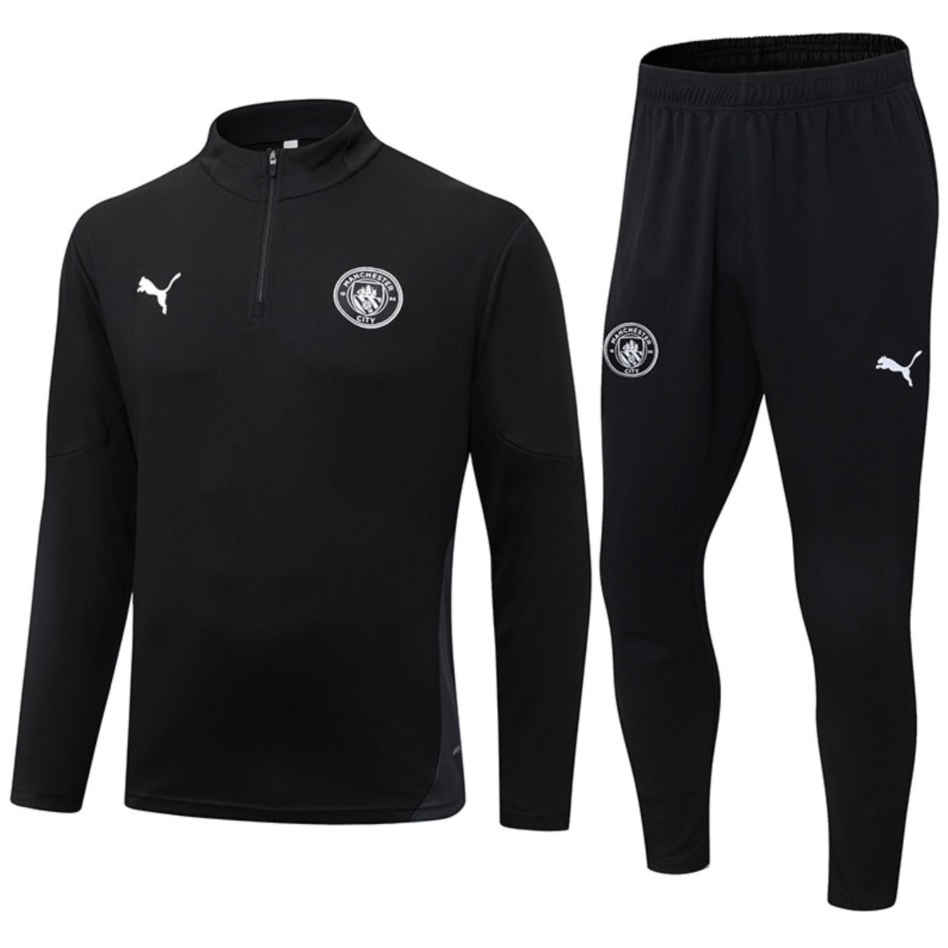 Tuta Total Black Manchester City 2025/2026