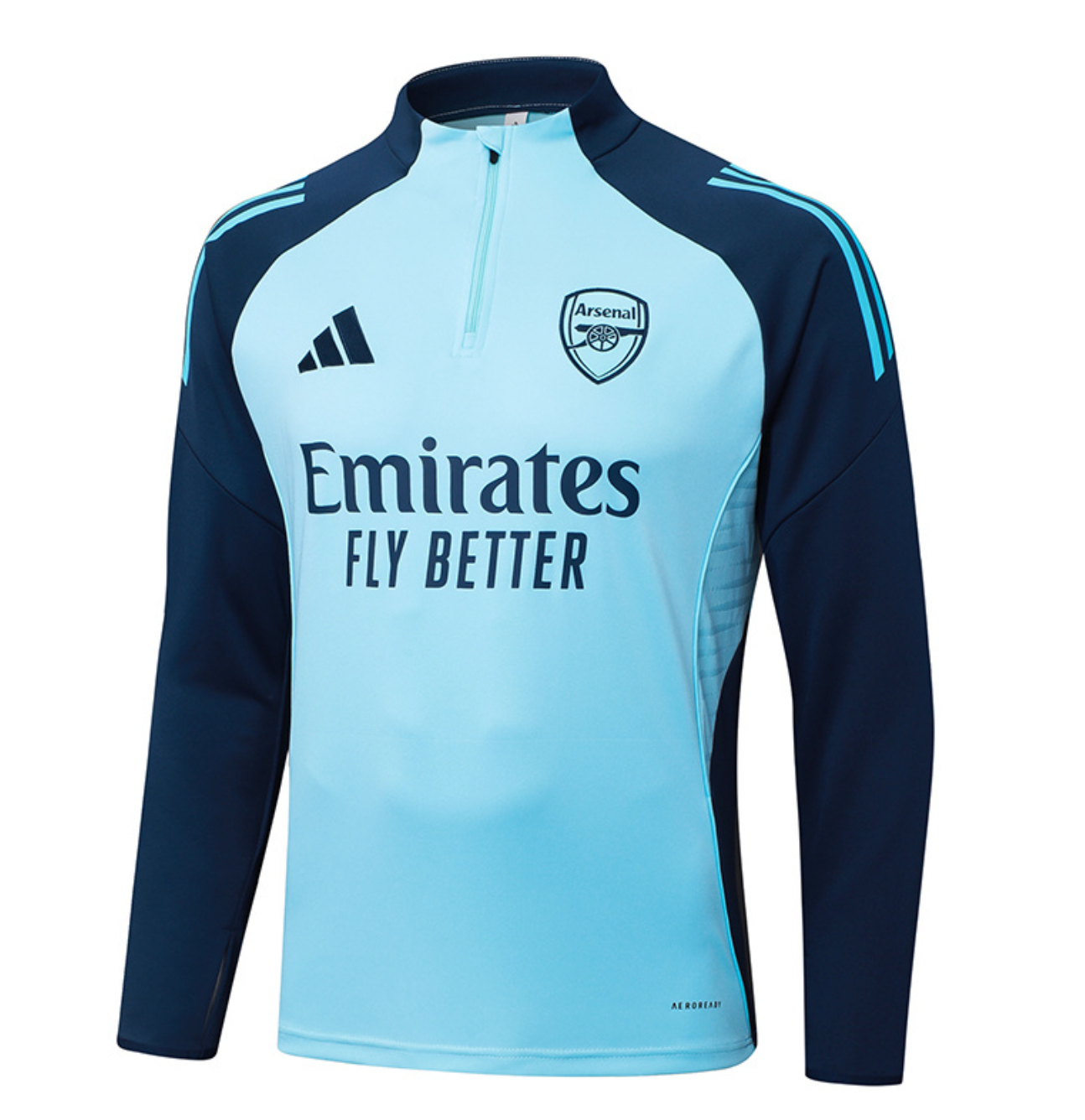 Tuta Mezza Zip Azzurra Arsenal 2025/2026