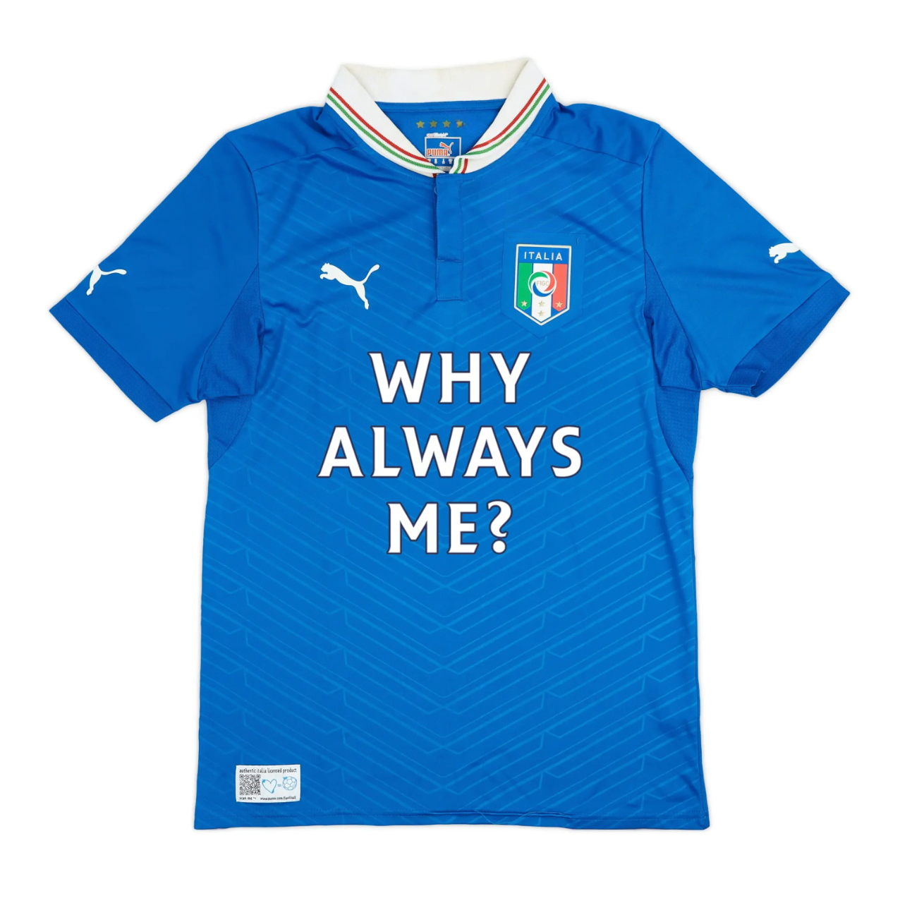 Maillot Italie Balotelli Why Always Me