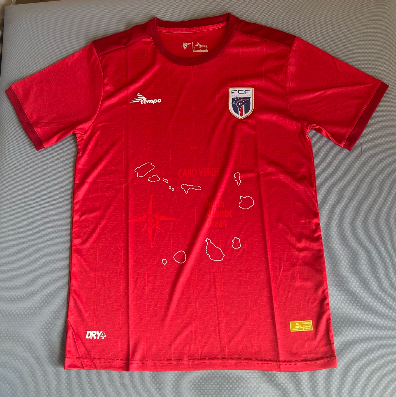 Tercer uniforme Cabo Verde Copa Mundial 2026