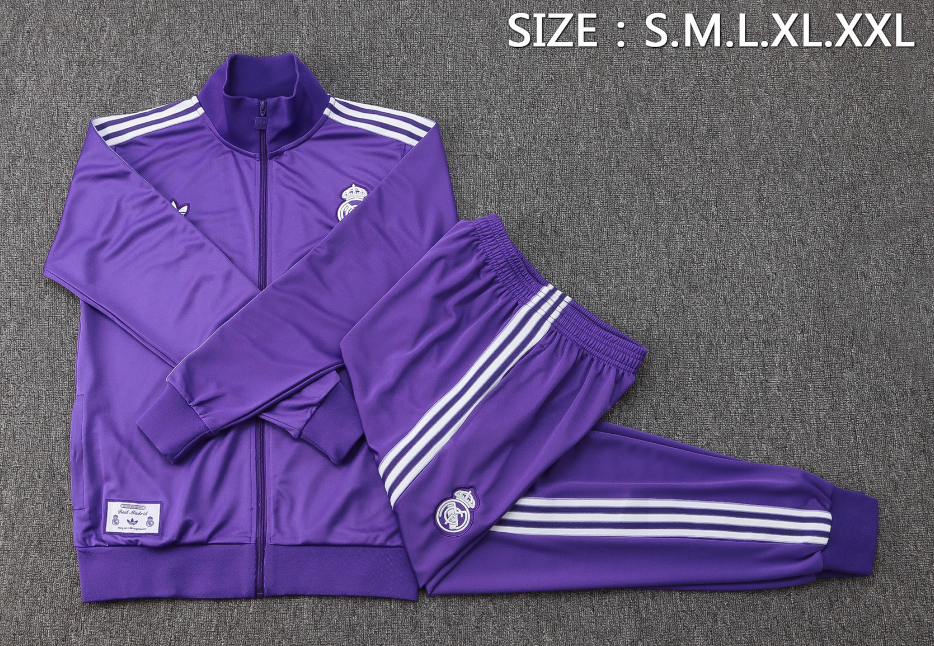 Real Madrid Ikonen Trainingsanzug Lila 2026