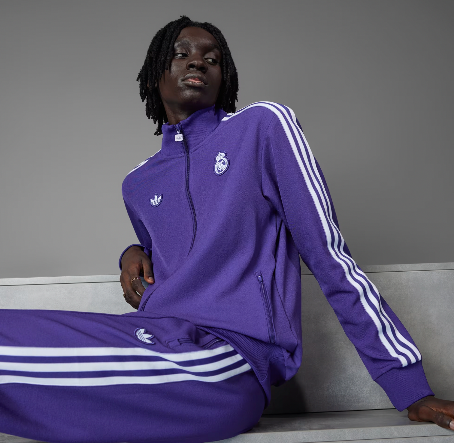 Real Madrid Ikonen Trainingsanzug Lila 2026