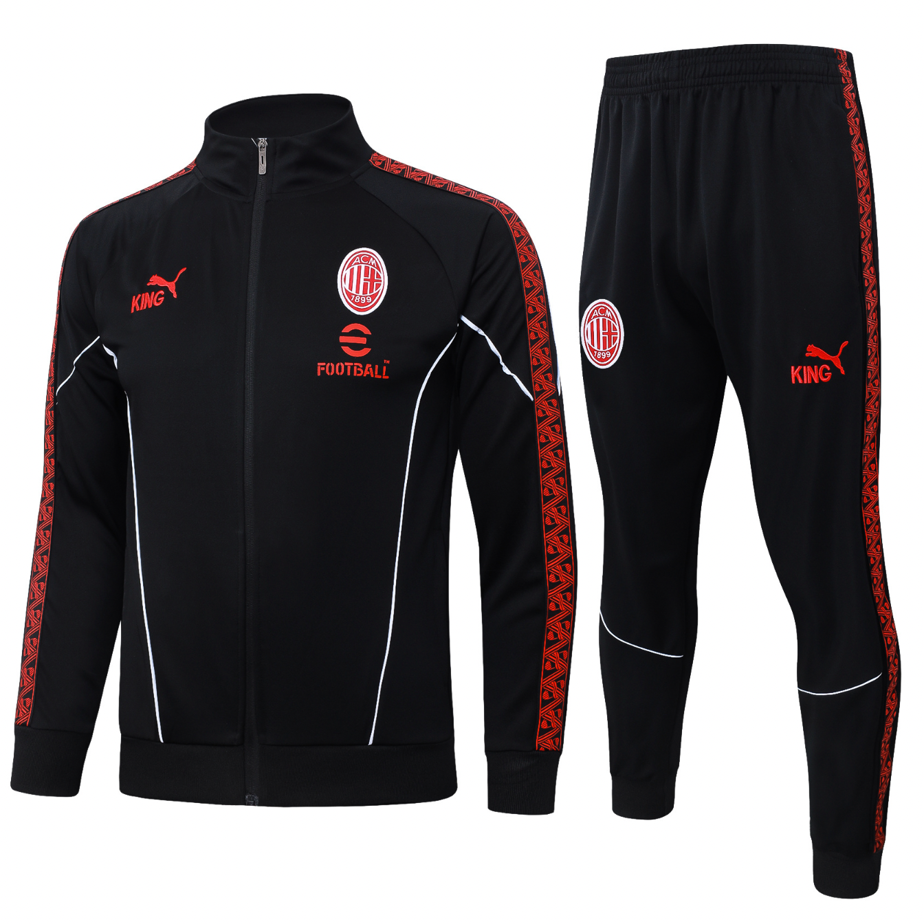 Tuta King AC Milan 2026 (Nera)