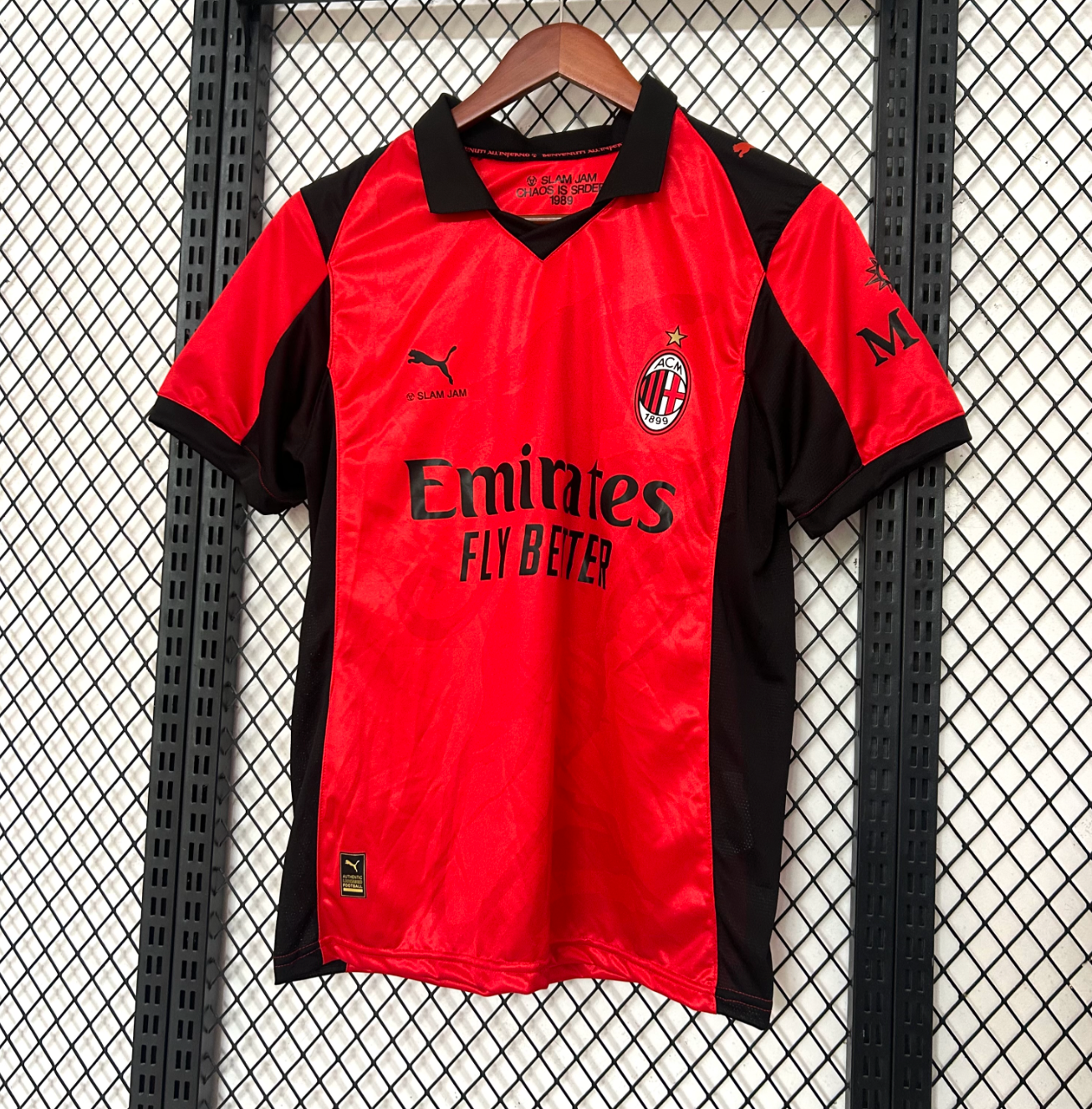 AC Milan x Slam Jam Limitierte Edition Rotes Trikot 2026