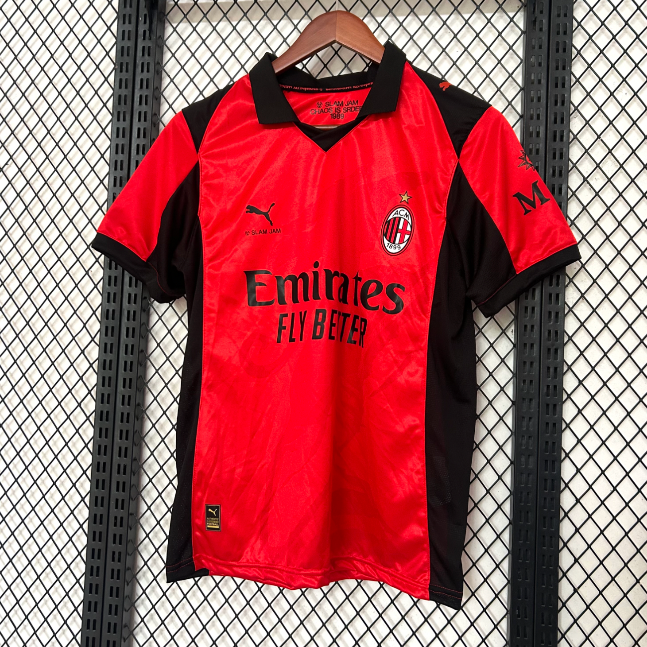 AC Milan x Slam Jam Limitierte Edition Rotes Trikot 2026
