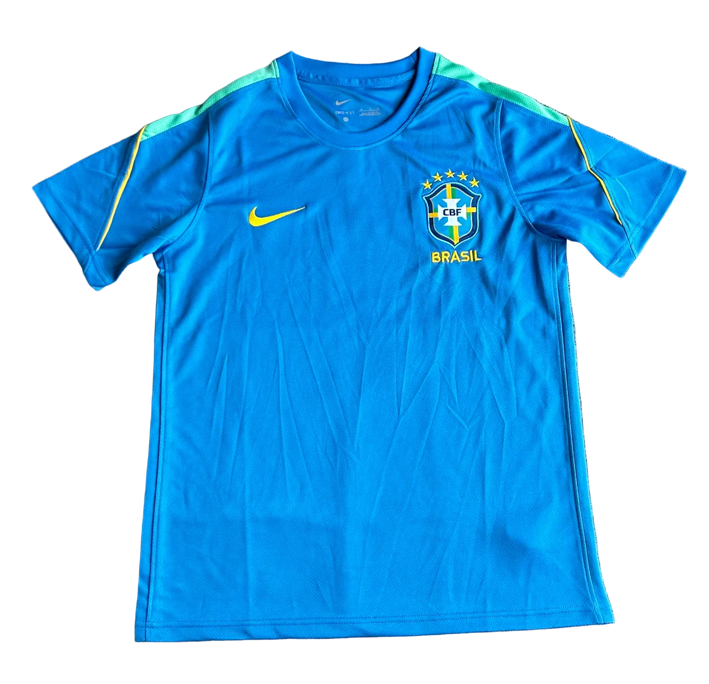 Maglia Allenamento Blu Brasile 2026