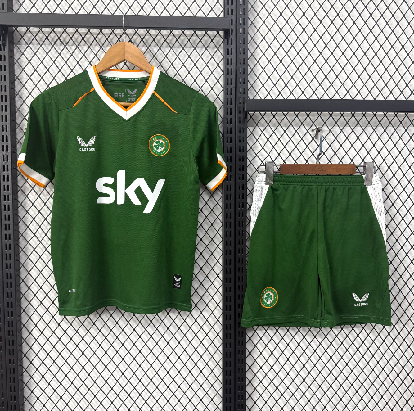 Irland Heim Kindertrikot 2026