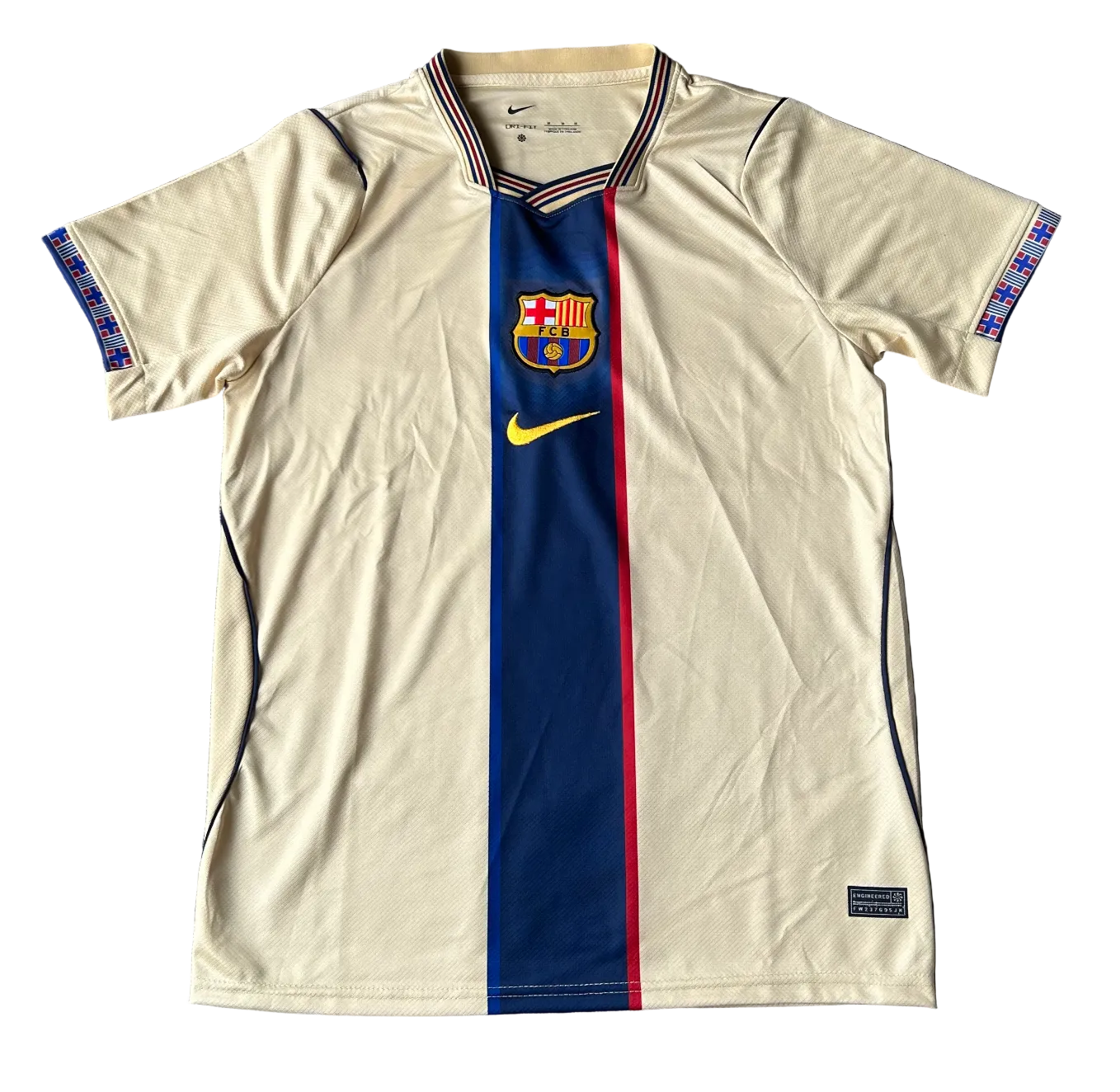 Maillot rétro FC Barcelone 2026/2027 (beige)