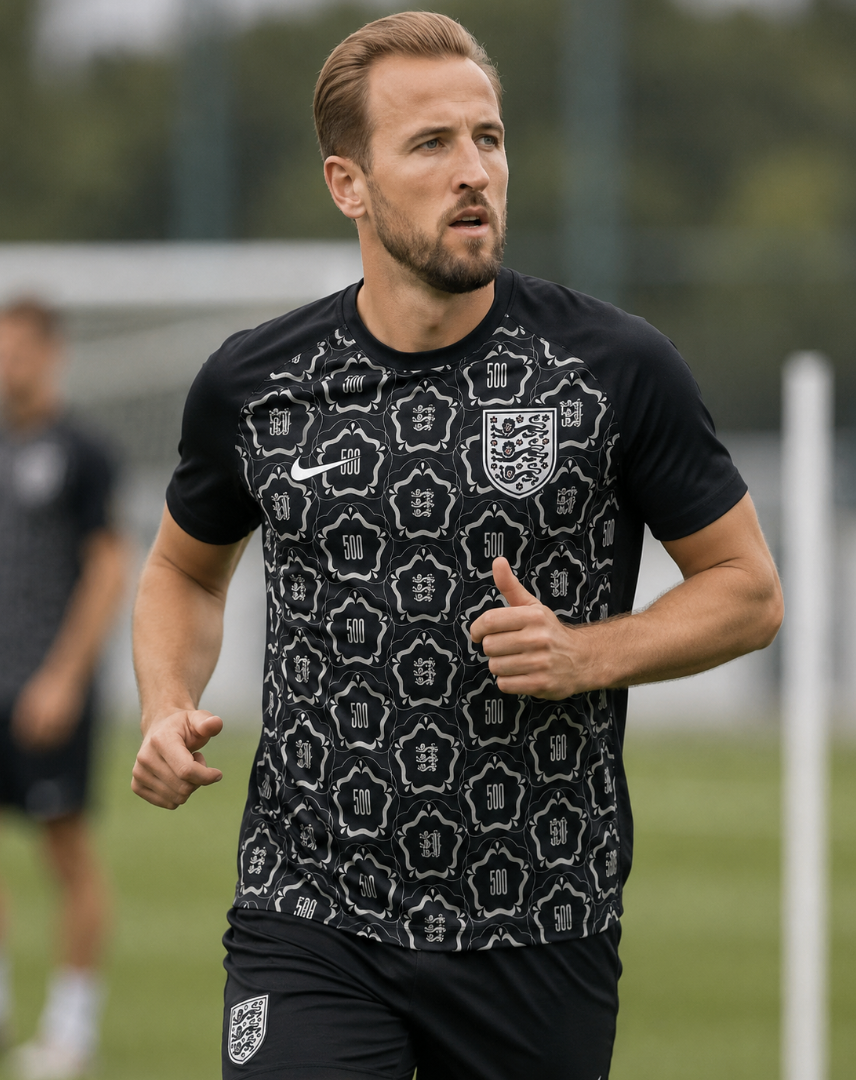 Maglia pre-partita nera Inghilterra 2026/2027