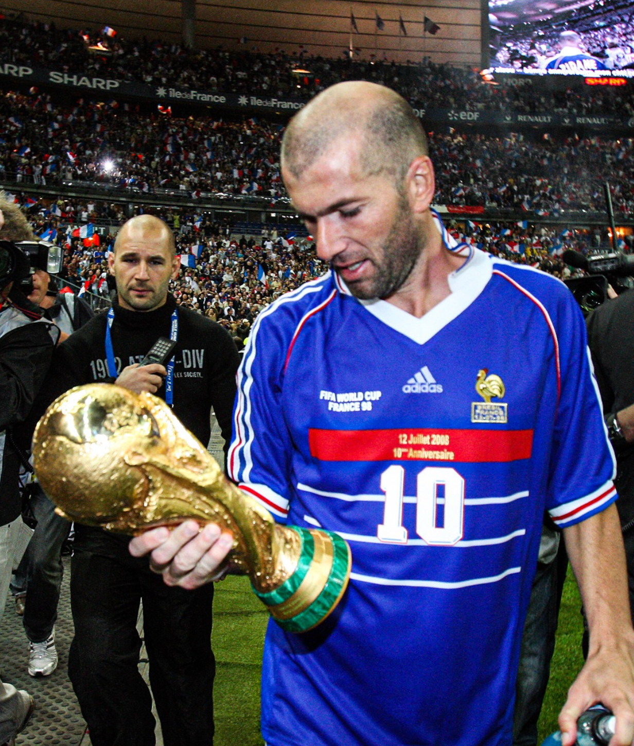 1998 Frankreich Heim Retrotrikot