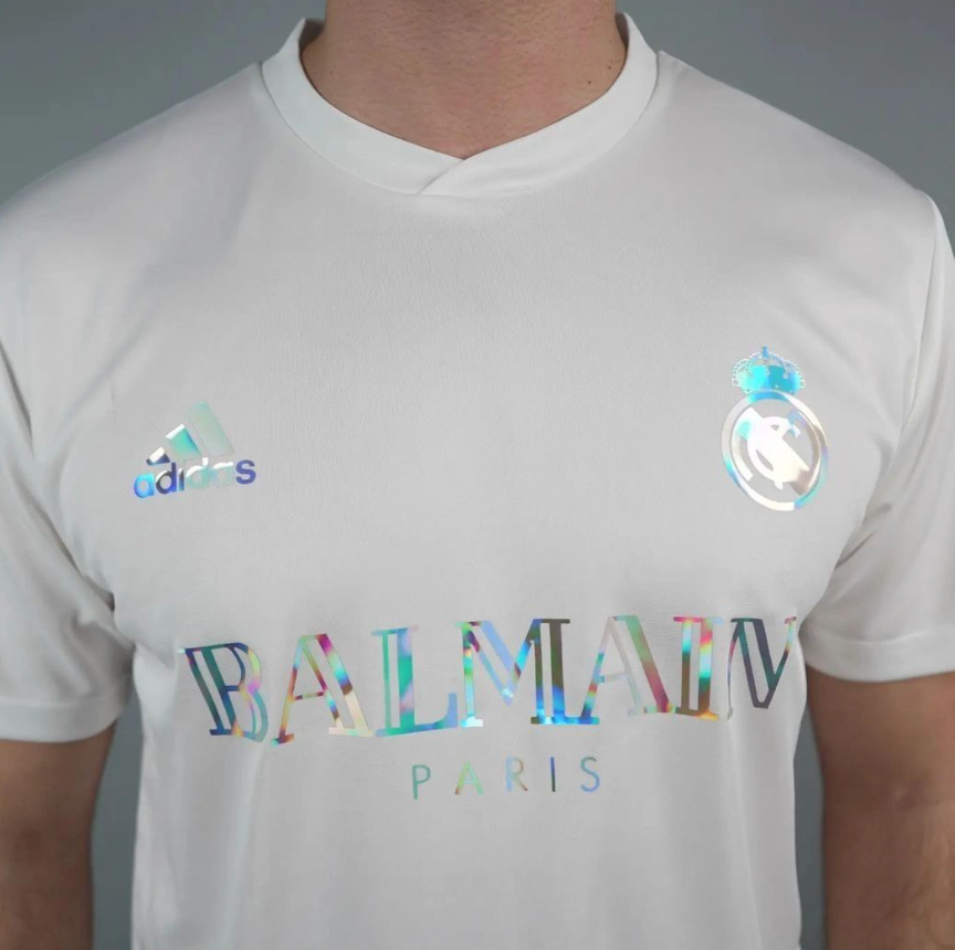 Real Madrid x Balmain Weißes Trikot