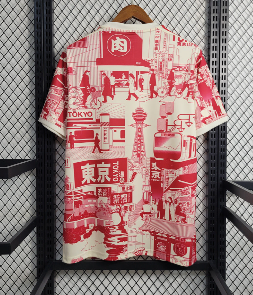 Japan Tokio Rotes Limitierte Edition Trikot