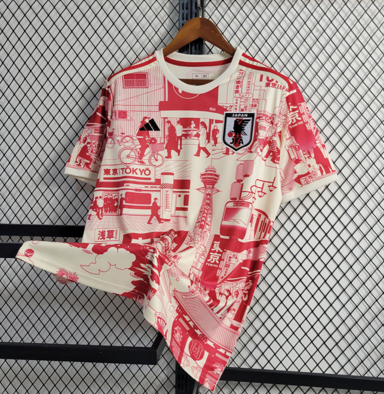 Japan Tokio Rotes Limitierte Edition Trikot