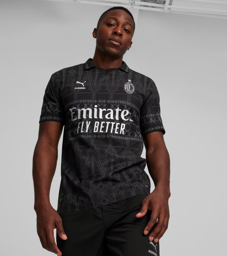 Quarta maglia trasferta versione scura AC Milan 2024-2025