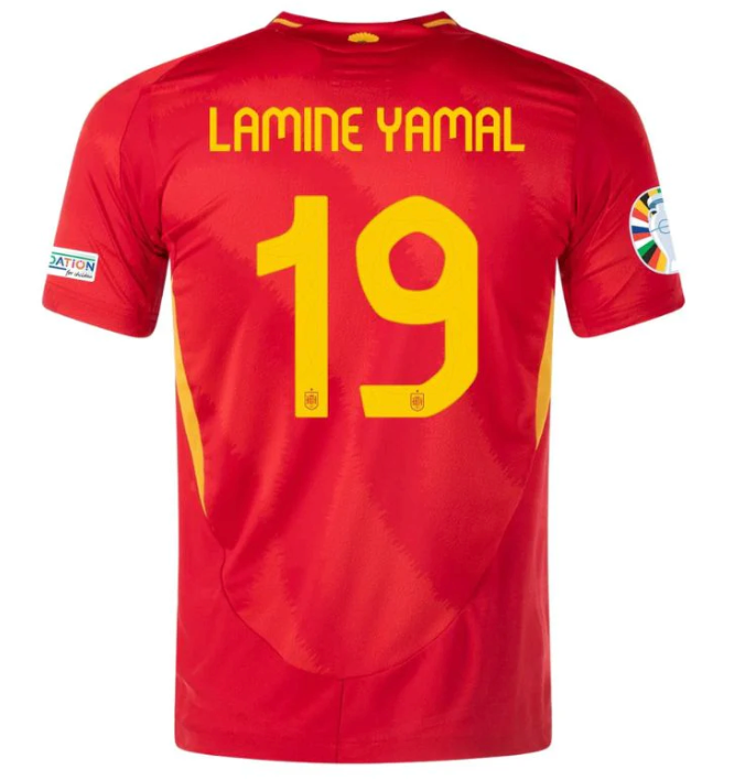 Maglia casa Spagna 24/25 Euro 2024