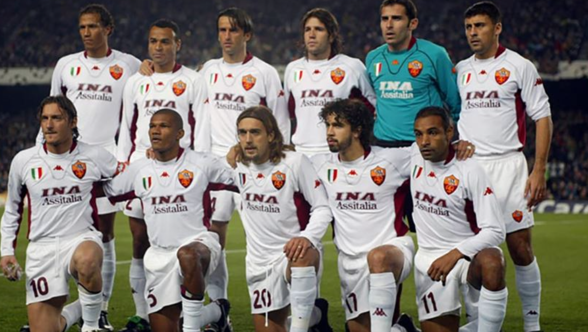 ROMA 2000/2001 Trasferta