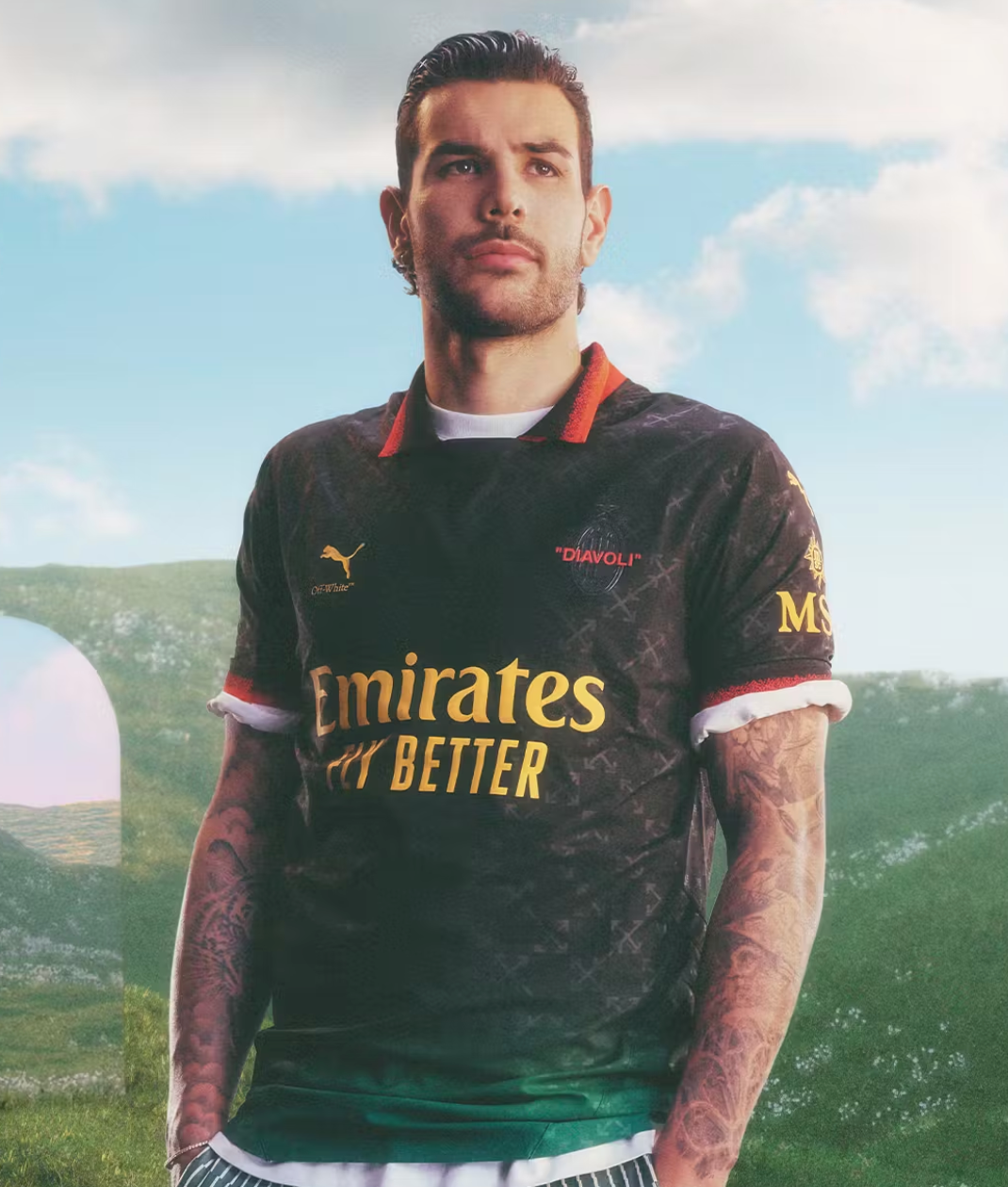 AC Milan x Off-White 2024/2025 (NERO)