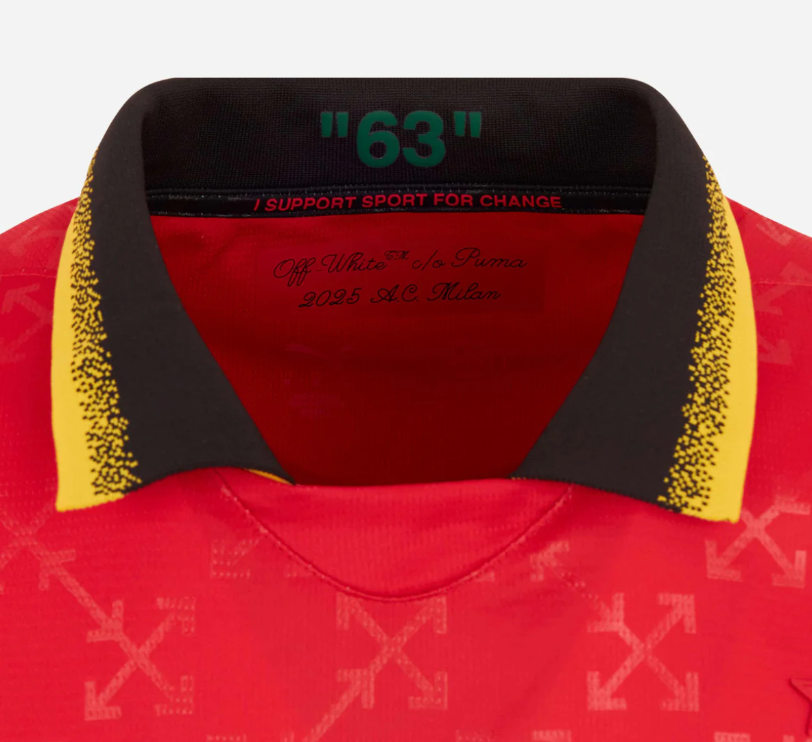 AC Milan x Off-White 2025/2026 (ROSSO)