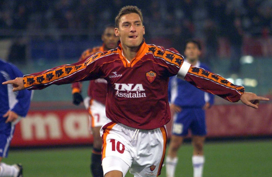 Maglia casalinga manica lunga AS Roma – 1998-99