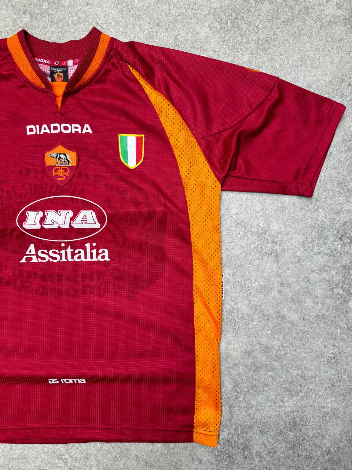 Maglia retro casalinga As Roma 1997/1998