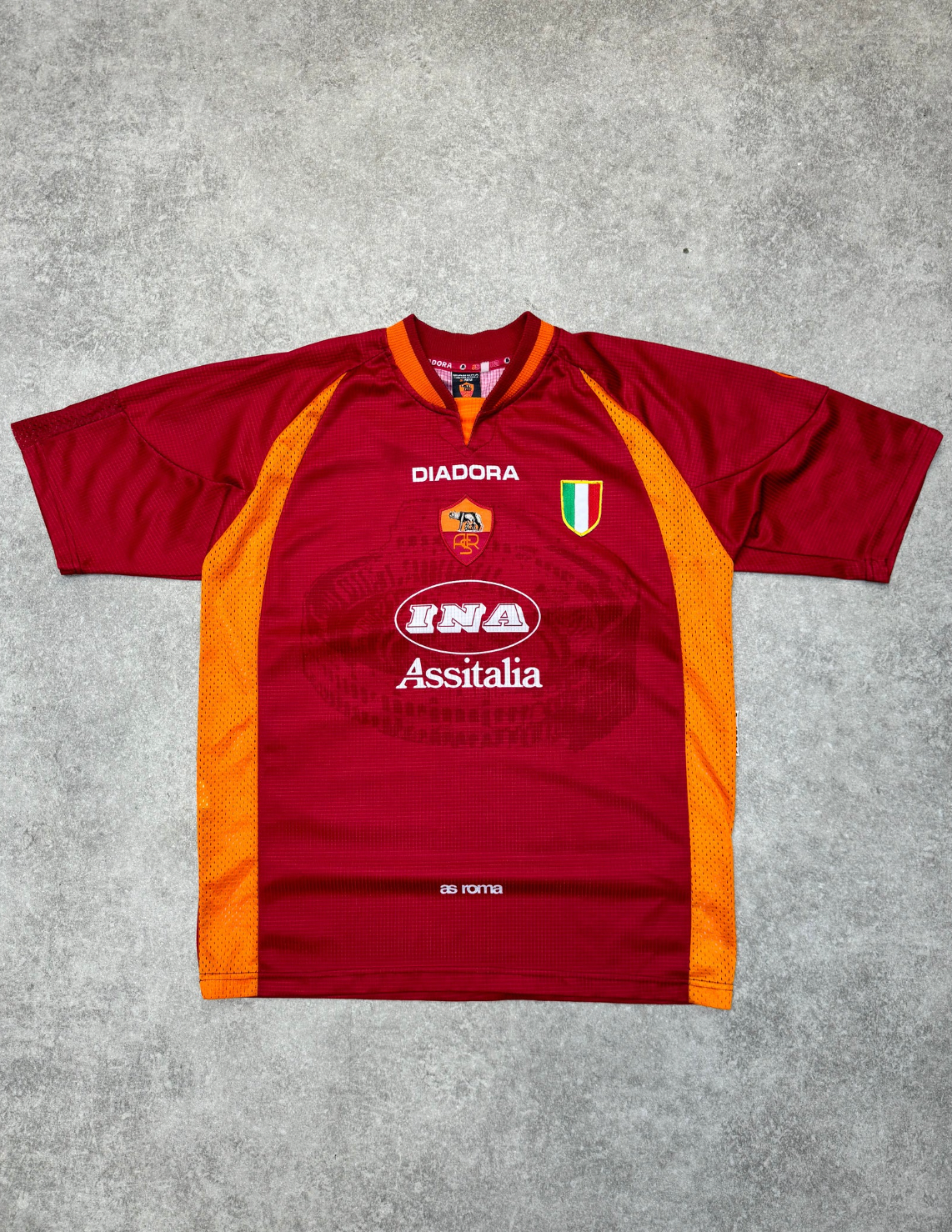 Maglia retro casalinga As Roma 1997/1998