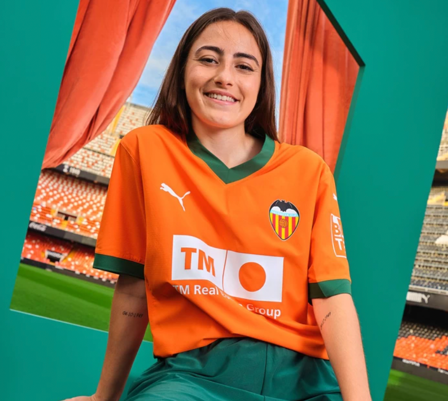 Maglia Valencia arancione 24/25