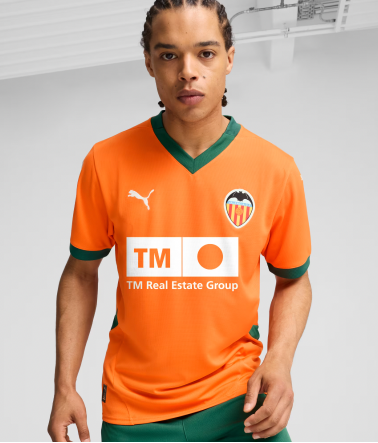 Maglia Valencia arancione 24/25