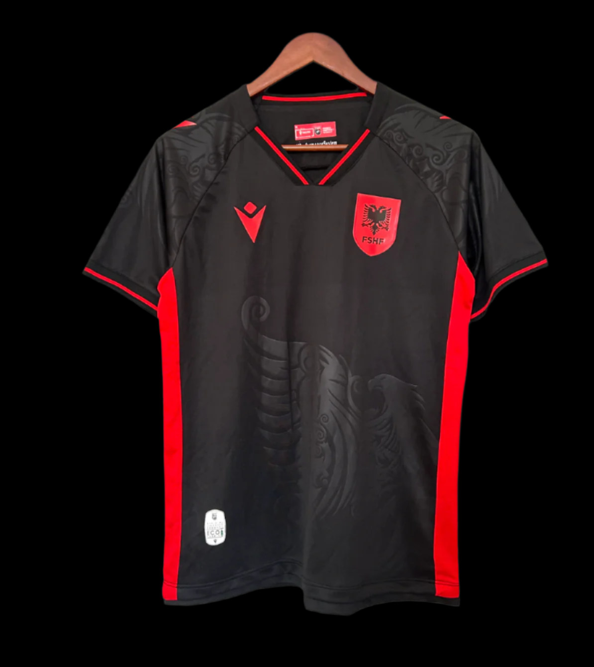 Maglia trasferta Albania 2025/2026 (Nera)
