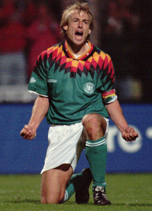 Camiseta retro visitante Alemania 1994