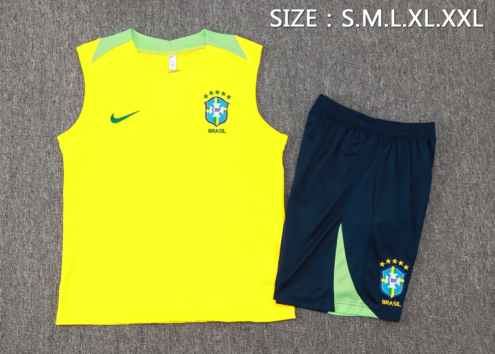 Conjunto de verano sin mangas Brasil